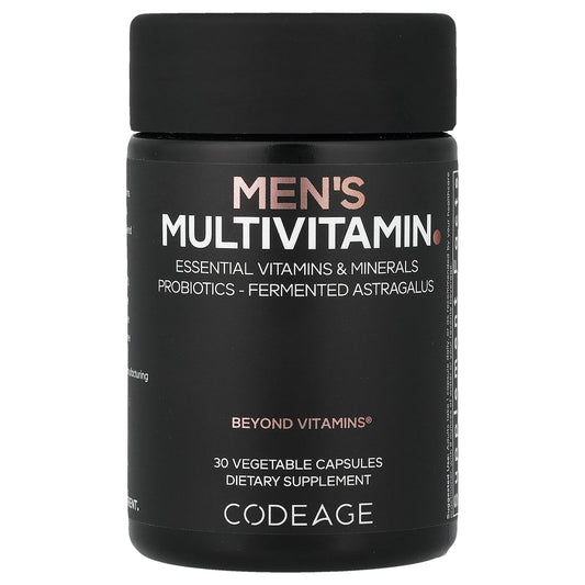 Codeage, Men's Multivitamin, 30 Vegetable Capsules
