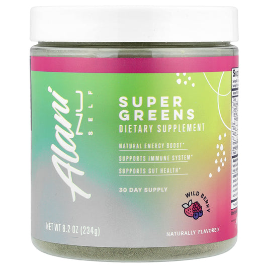 Alani Nu, Self, Super Greens, Wild Berry, 8.2 oz (234 g)