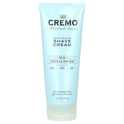 Cremo, Shave Cream, Vanilla Orchid, 6 fl oz (177 ml)
