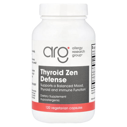 Allergy Research Group, Thyroid Zen Defense, 90 Vegetarian Capsules
