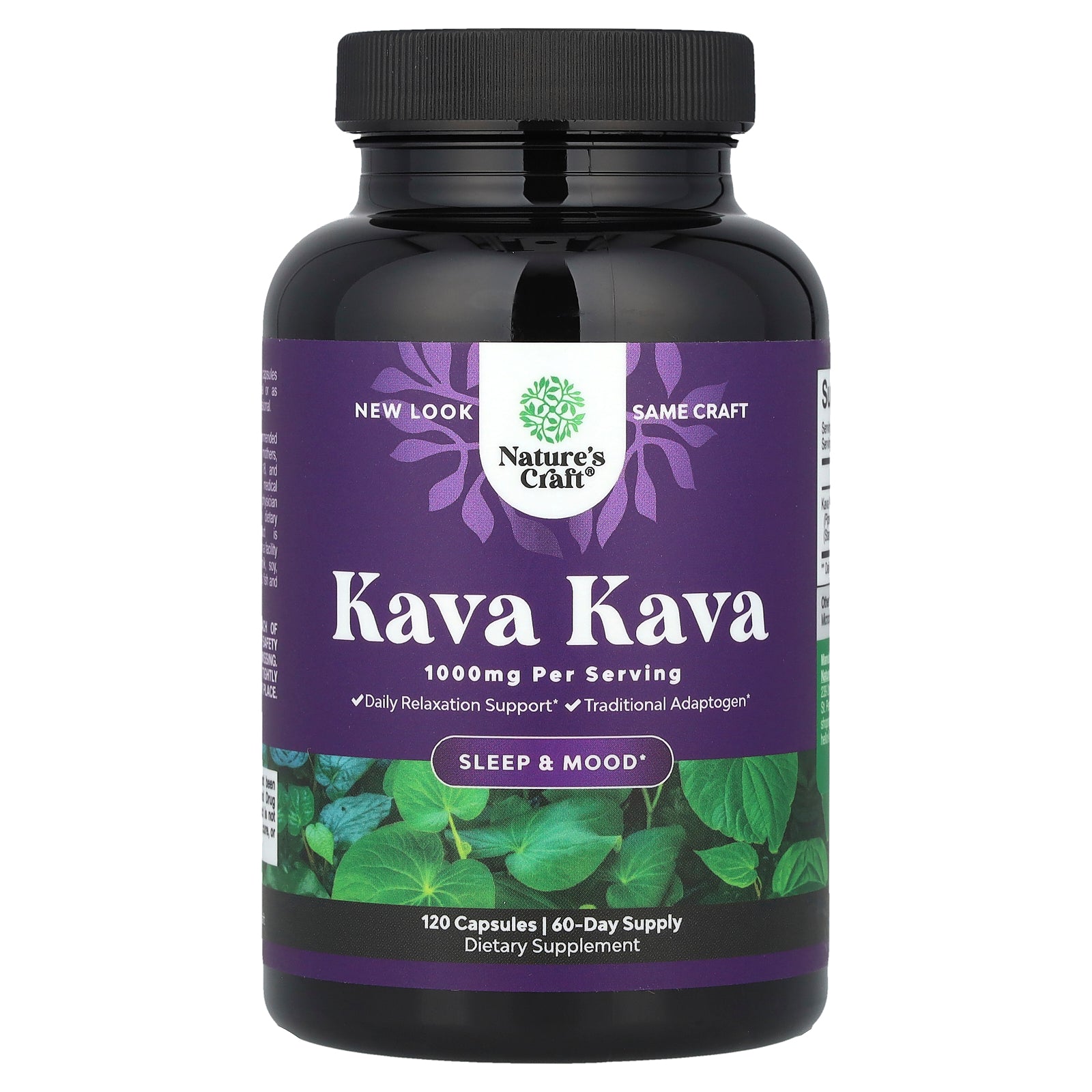 Nature's Craft, Kava Kava, 120 Capsules (500 mg per Capsule)