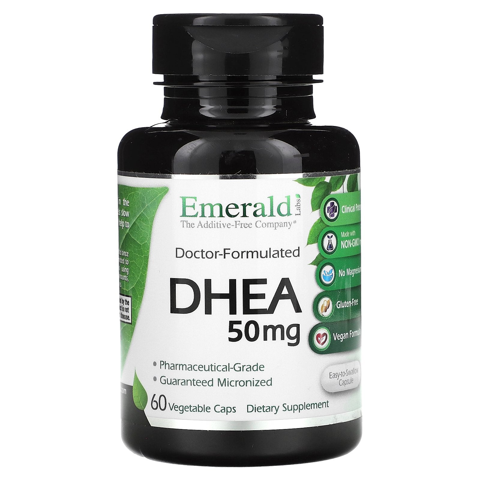 Emerald Laboratories, DHEA, 60 Vegetable Caps
