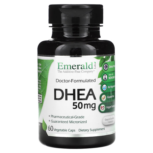 Emerald Laboratories, DHEA, 60 Vegetable Caps