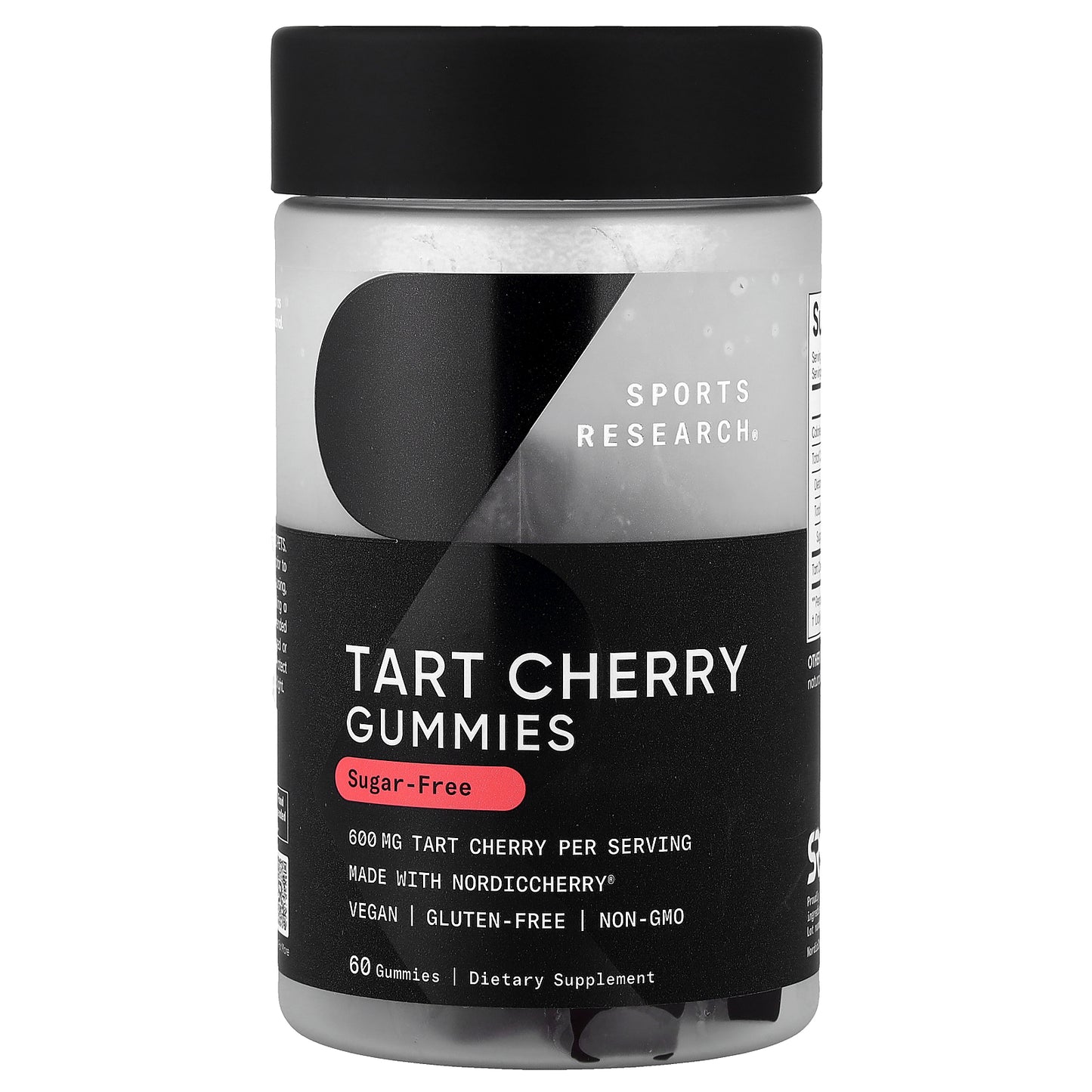 Sports Research, Tart Cherry Gummies, Sugar-Free, 60 Gummies (300 mg per Gummy)