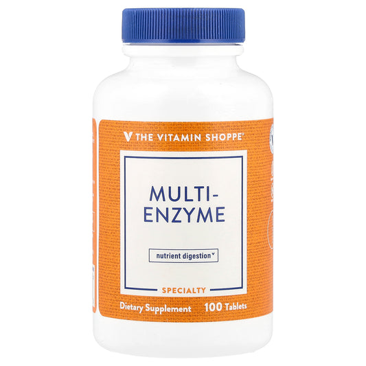 The Vitamin Shoppe, Multi-Enzyme, 100 Tablets