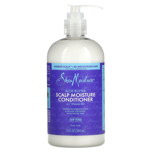 SheaMoisture, Scalp Moisture Conditioner, Aloe Butter, 13 fl oz (384 ml)