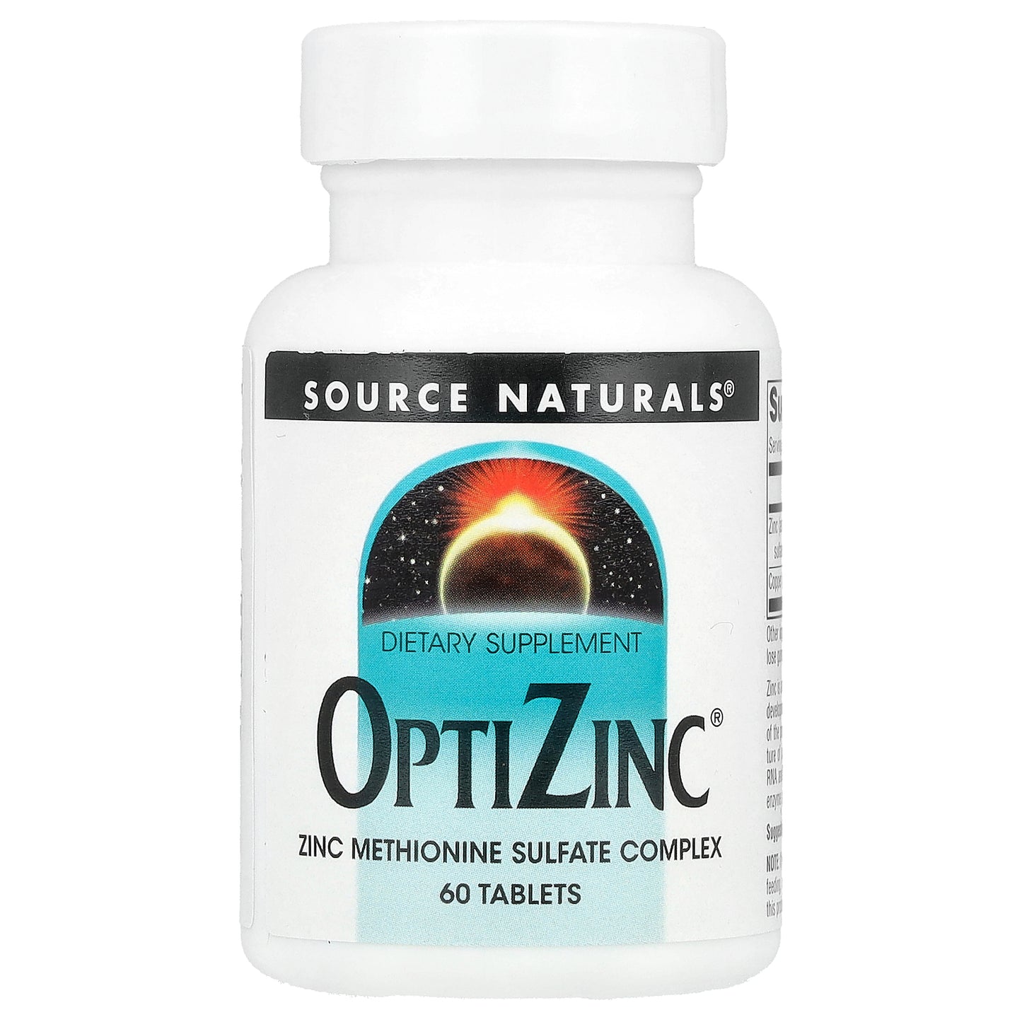 Source Naturals, OptiZinc®, 60 Tablets