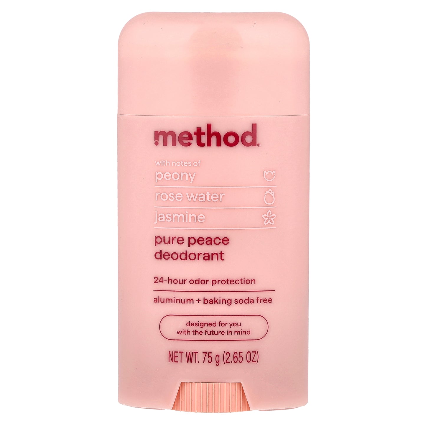 Method, Deodorant, Pure Peace, 2.65 oz (75 g)