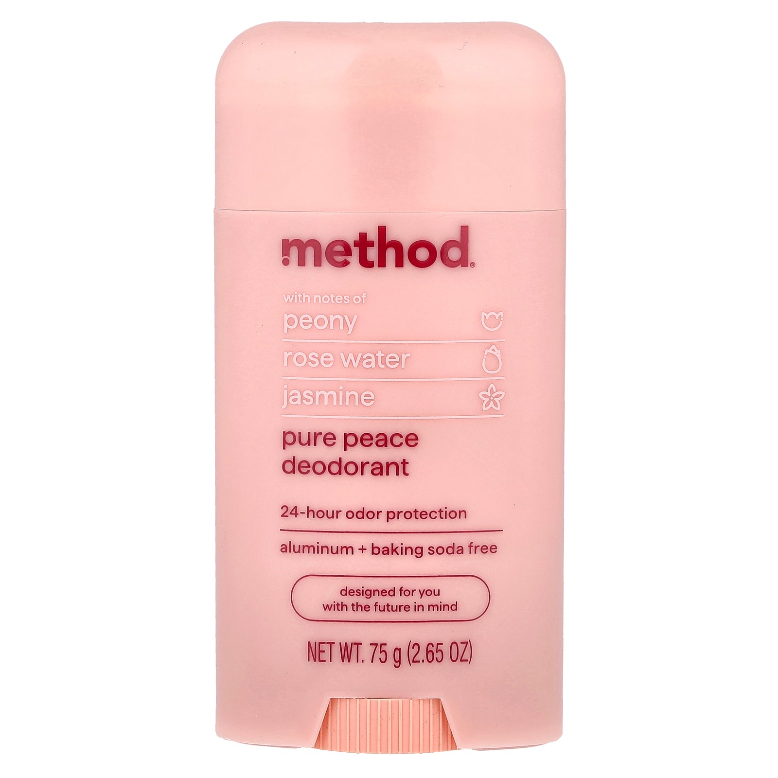 Method, Deodorant, Pure Peace, 2.65 oz (75 g)