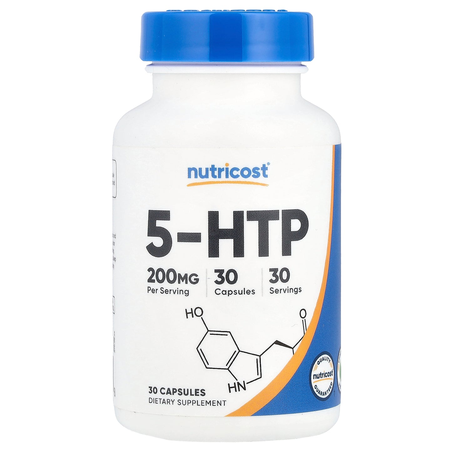 Nutricost, 5-HTP, 200 mg, 30 Capsules