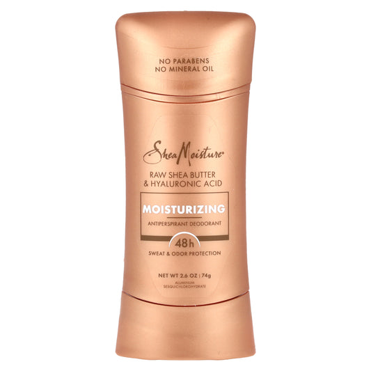 SheaMoisture, Antiperspirant Deodorant, Moisturizing, Raw Shea Butter & Hyaluronic Acid , 2.6 oz (74 g)