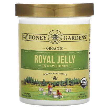 Zand, Organic Royal Jelly, In The Raw Honey, 11 oz (312 g)