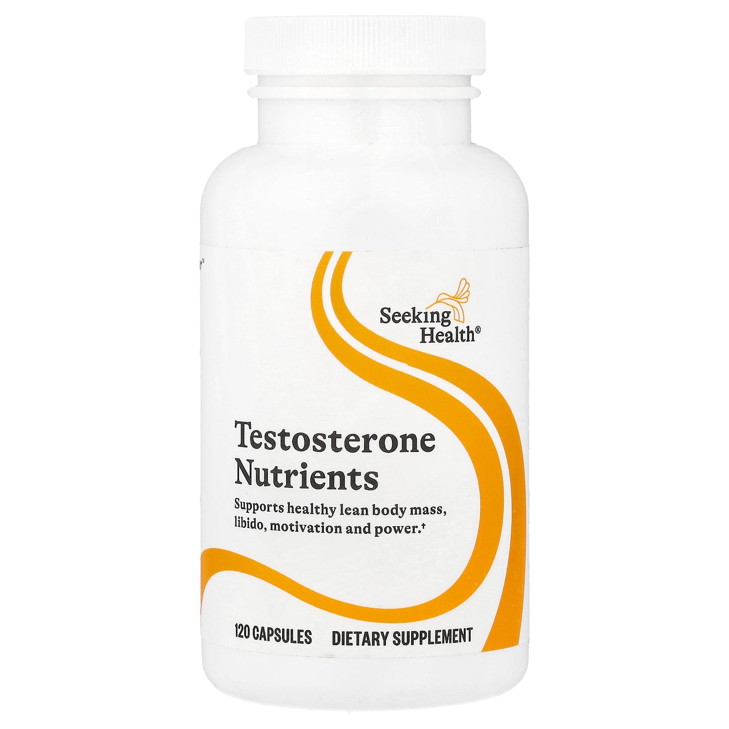 Seeking Health, Testosterone Nutrients, 120 Capsules