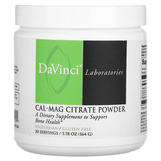 DaVinci Laboratories, CAL-MAG Citrate Powder, 5.78 oz (164 g)