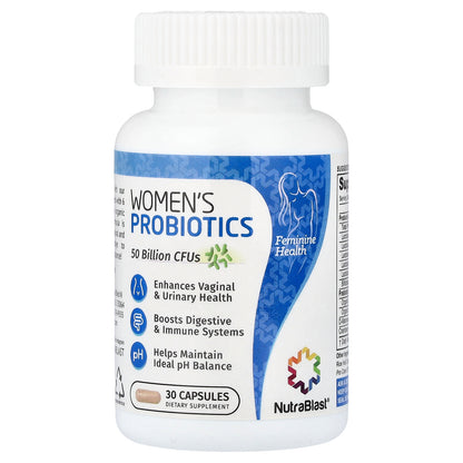 NutraBlast, Women's Probiotics, 30 Capsules