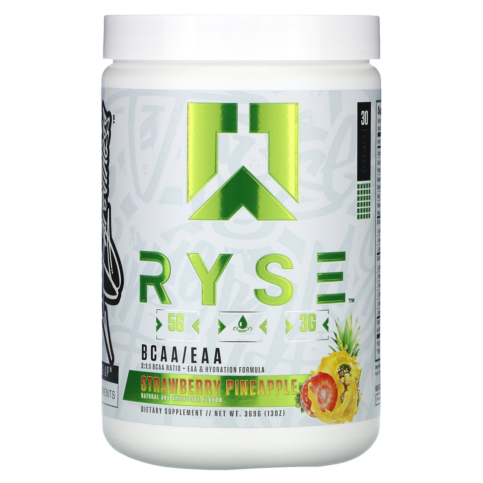 RYSE, BCAA / EAA, Strawberry Pineapple, 13 oz (369 g)