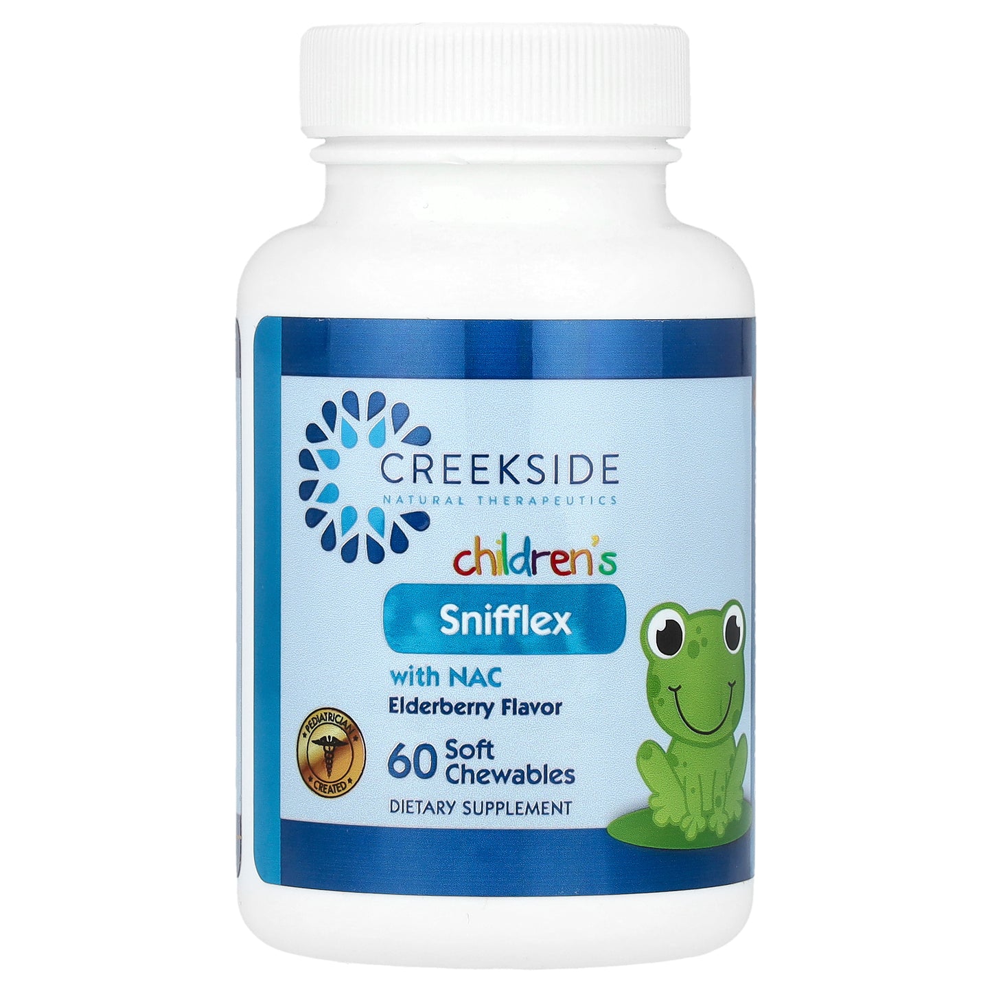 Creekside Natural Therapeutics, Children's Snifflex with NAC, Elderberry , 60 Soft Chewables