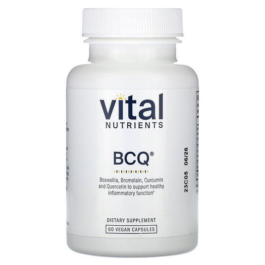 Vital Nutrients, BCQ, 60 Vegan Capsules