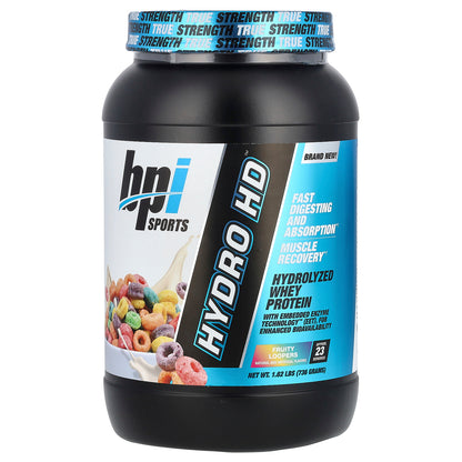 BPI Sports, Hydro HD™, Hydrolyzed Whey Protein, Fruity Loopers, 1.62 lbs (736 g)