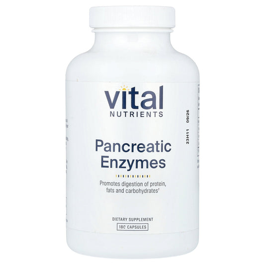 Vital Nutrients, Pancreatic Enzymes , 180 Capsules