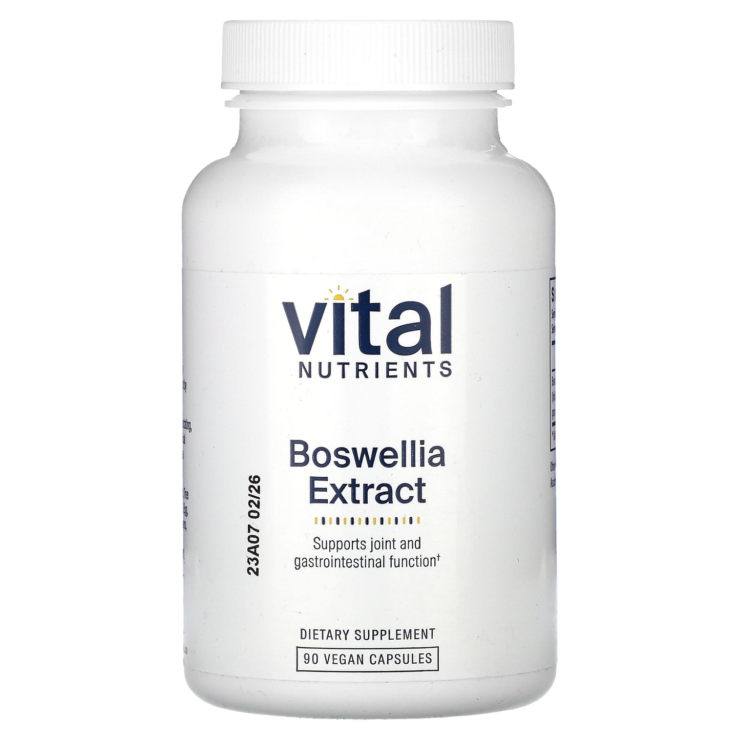 Vital Nutrients, Boswellia Extract, 90 Vegan Capsules (400 mg per Capsule)