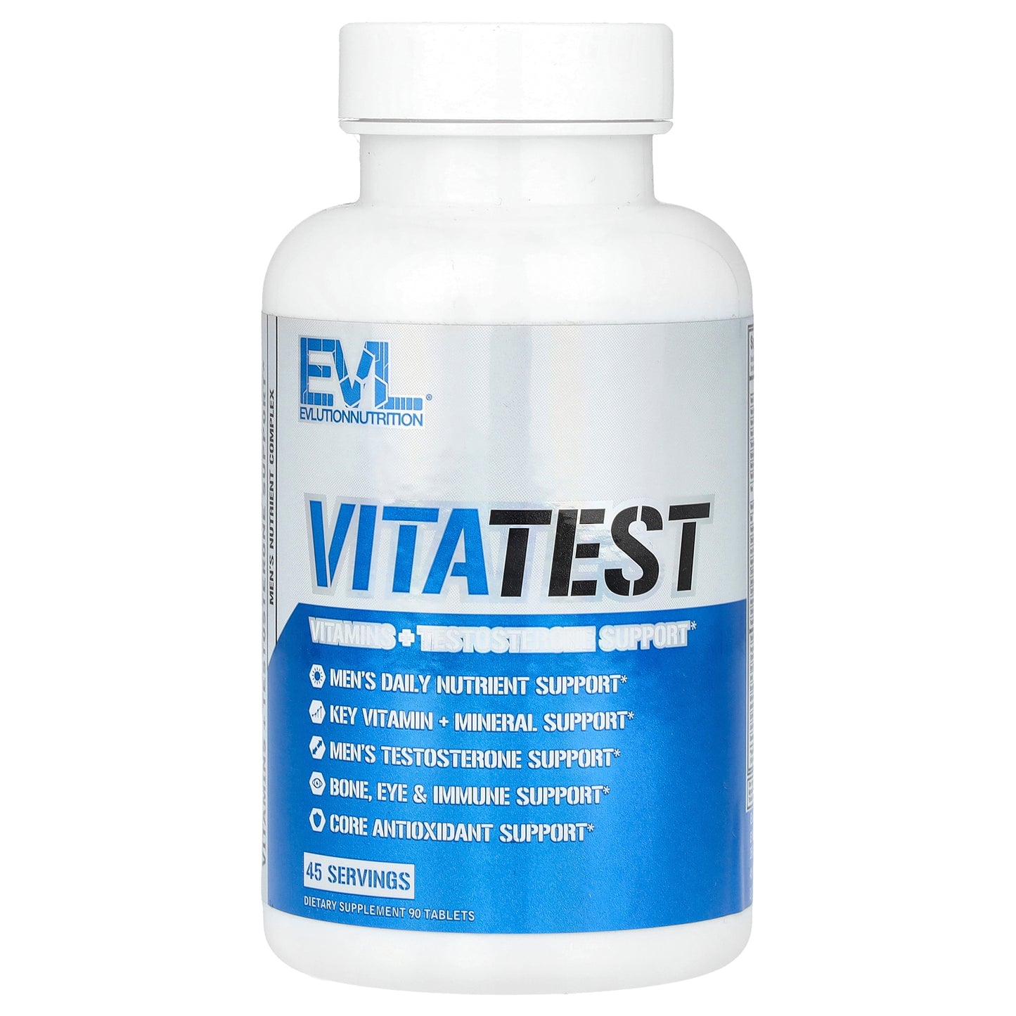 EVLution Nutrition, VitaTest, Men's Nutrient Complex, 90 Tablets