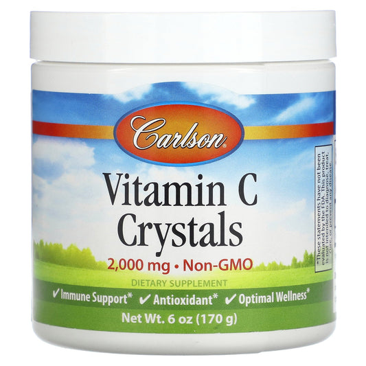 Carlson, Vitamin C Crystals, 6 oz (170 g)
