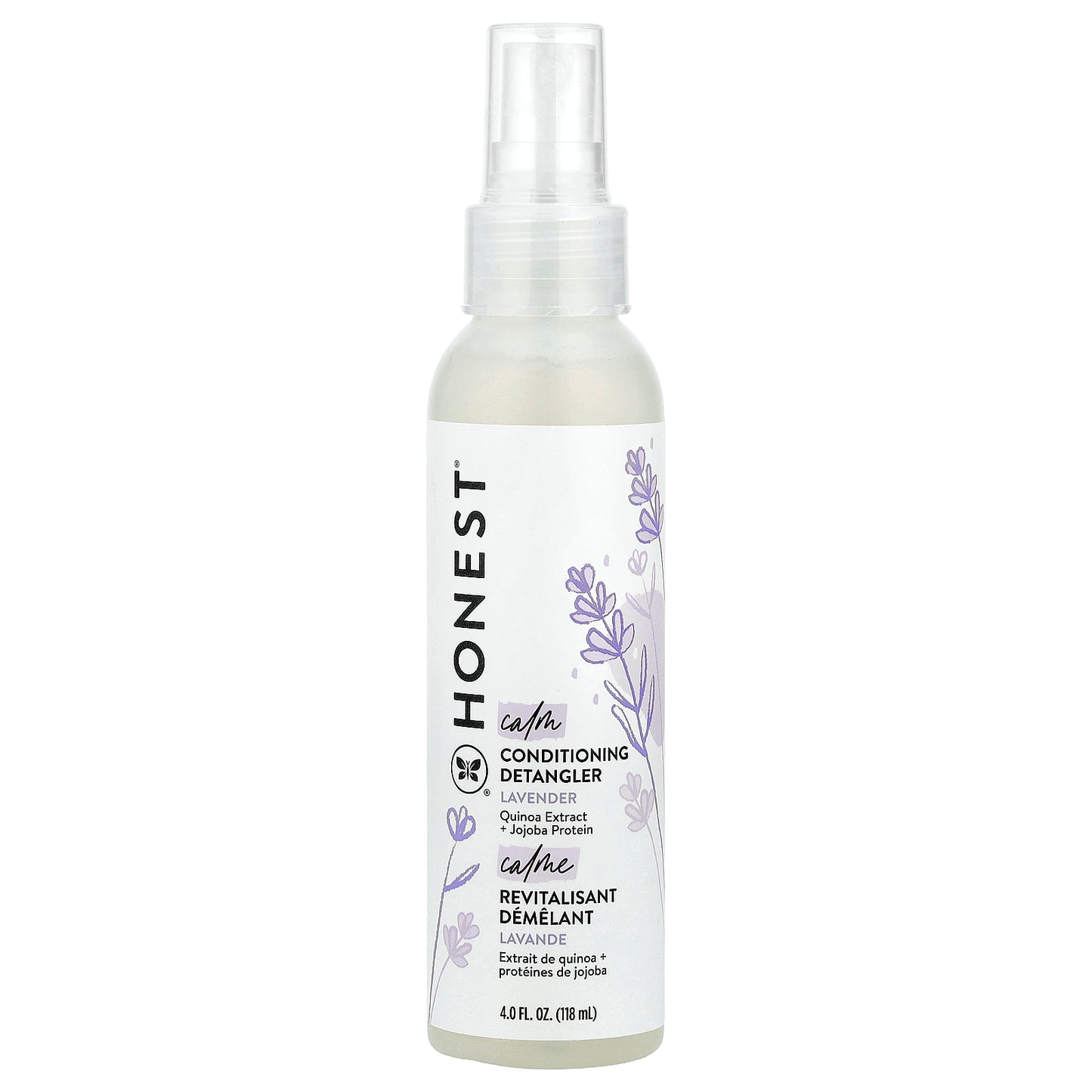 The Honest Company, Calm, Conditioning Detangler, Lavender, 4 fl oz (118 ml)