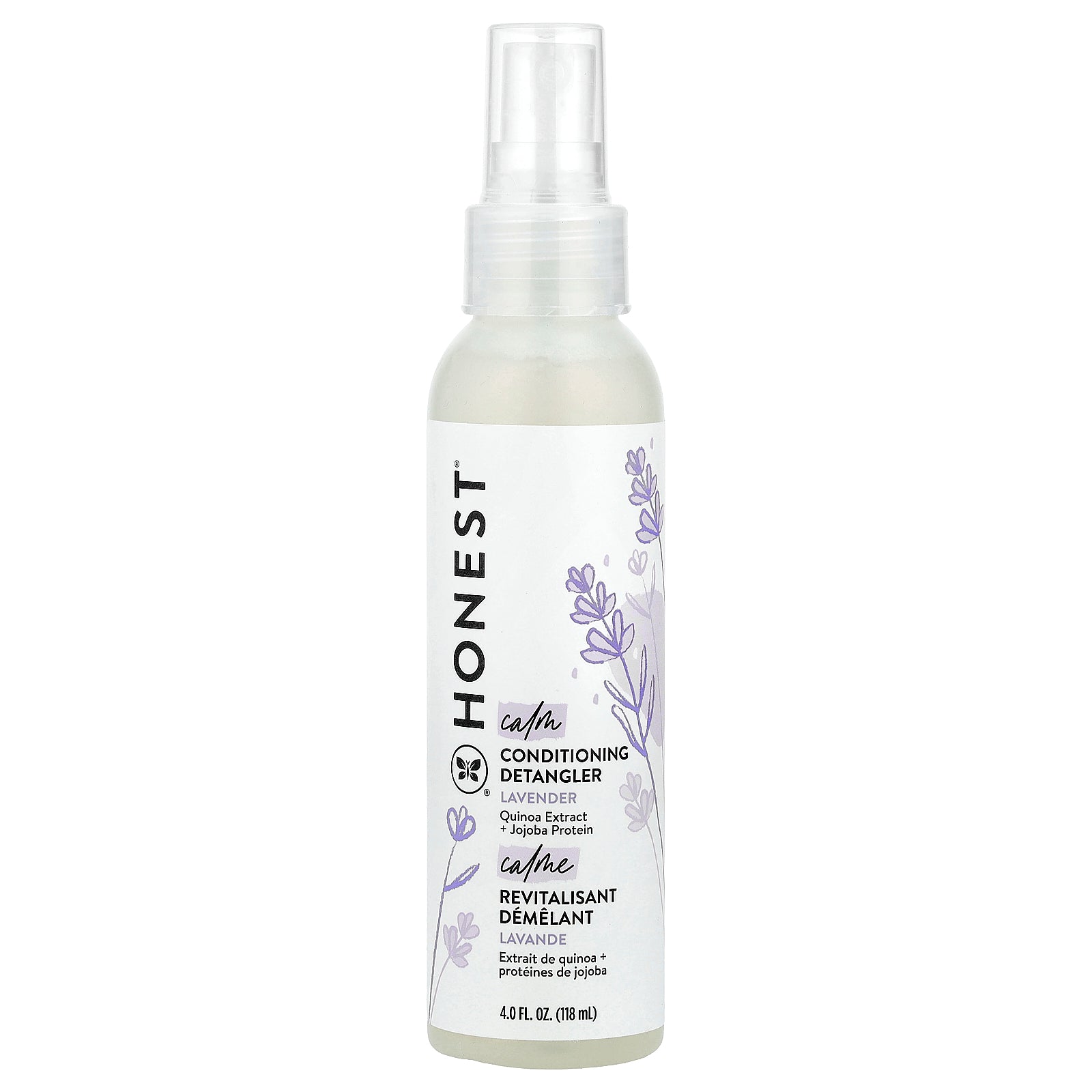The Honest Company, Calm, Conditioning Detangler, Lavender, 4 fl oz (118 ml)
