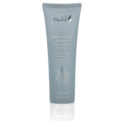 100% PURE, Charcoal Clay Cleanser, 2.7 fl oz (80 ml)
