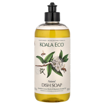 Koala Eco, Natural Dish Soap, Australian Lemon Myrtle & Mandarin Essential Oil, 16.9 fl oz (500 ml)