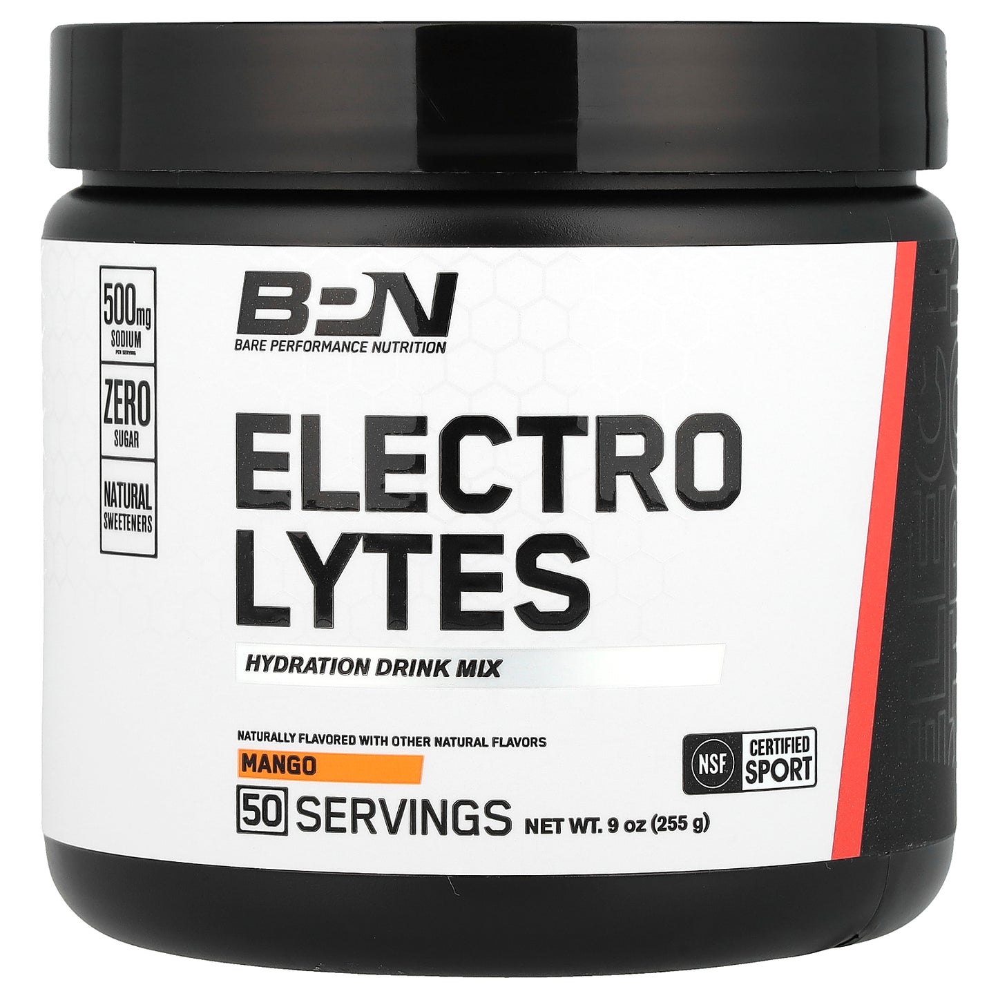 BPN, Electrolytes, Hydration Drink Mix, Mango, 9 oz (255 g)