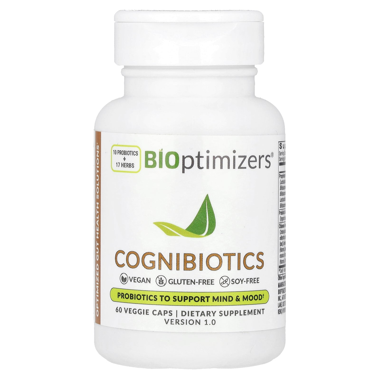 BIOptimizers, Cognibiotics, 60 Veggie Caps