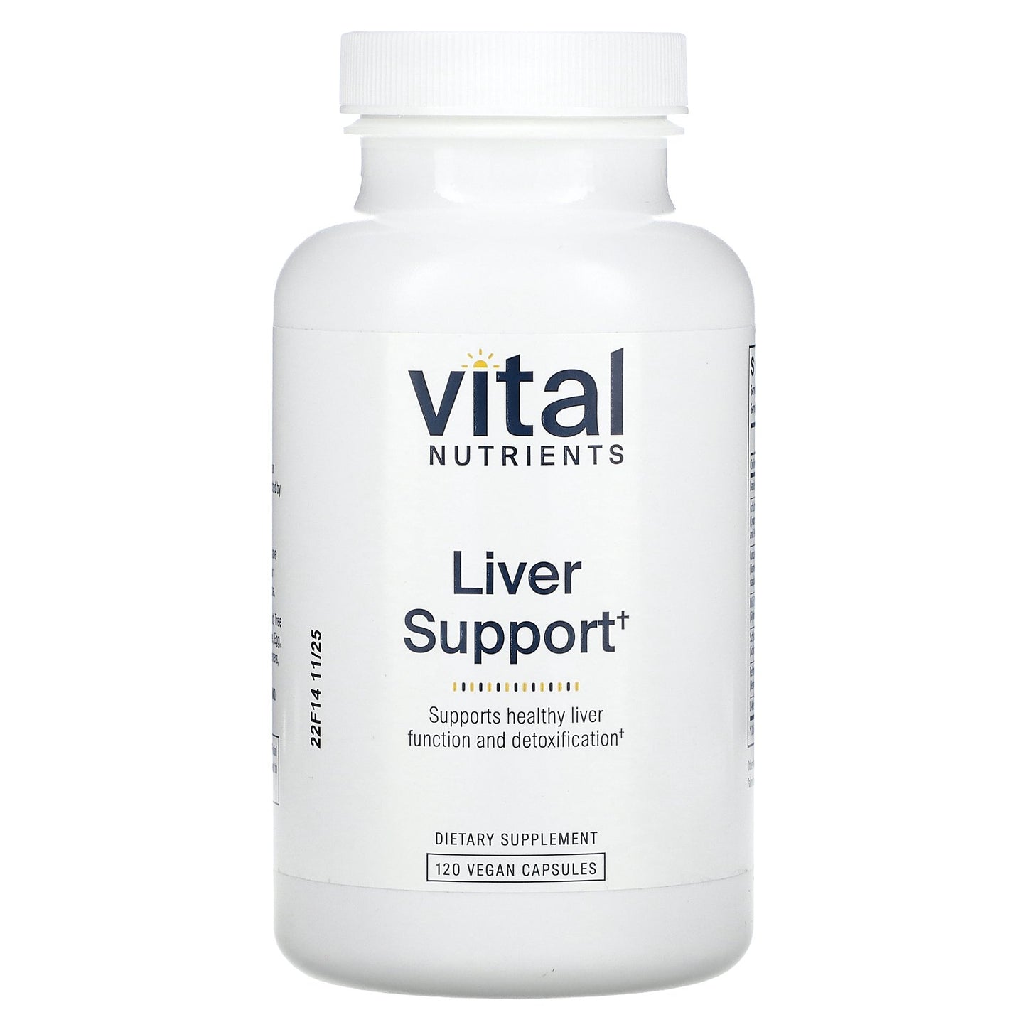 Vital Nutrients, Liver Support, 120 Vegan Capsules