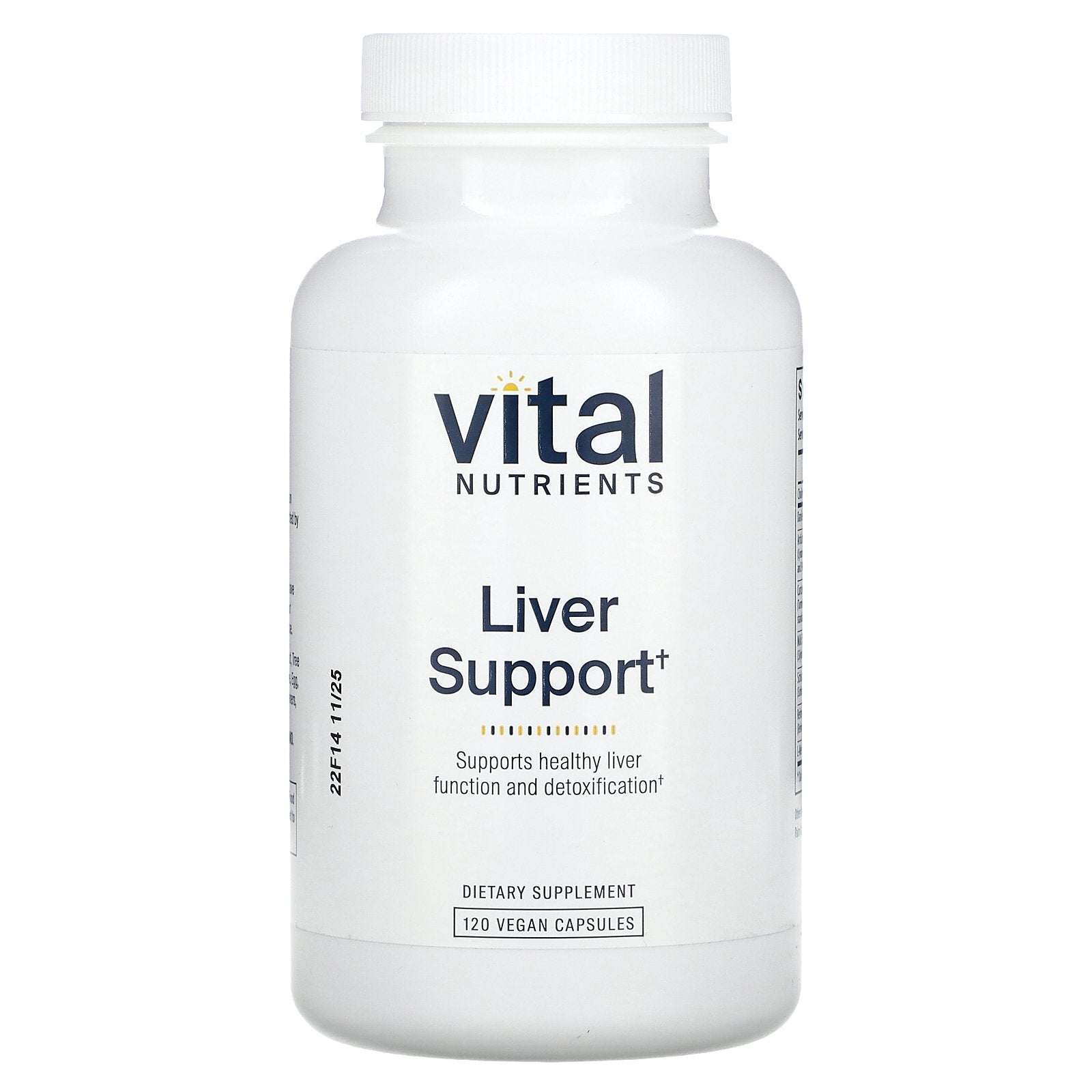Vital Nutrients, Liver Support, 120 Vegan Capsules