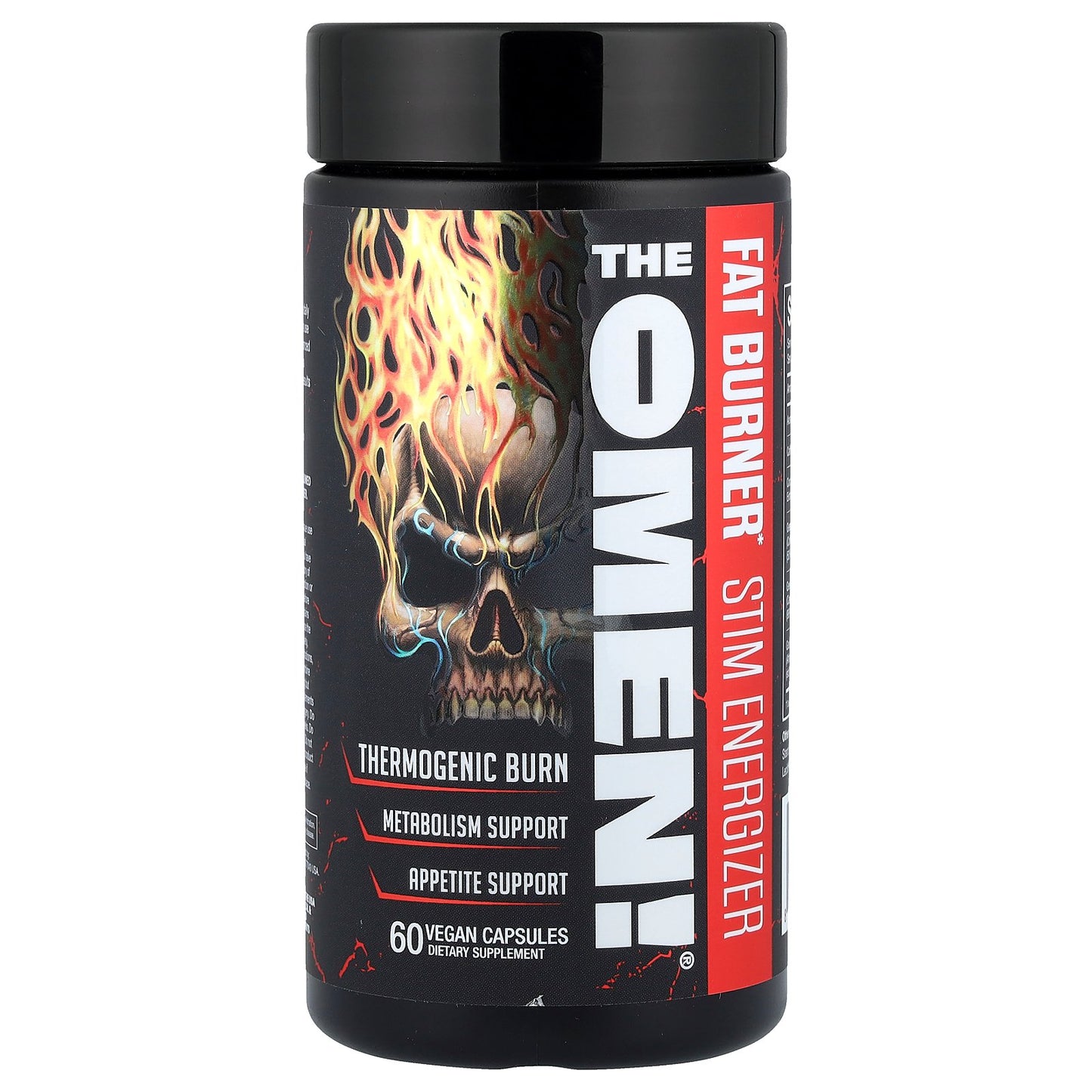 JNX Sports, The Omen!®, Fat Burner, 60 Vegan Capsules