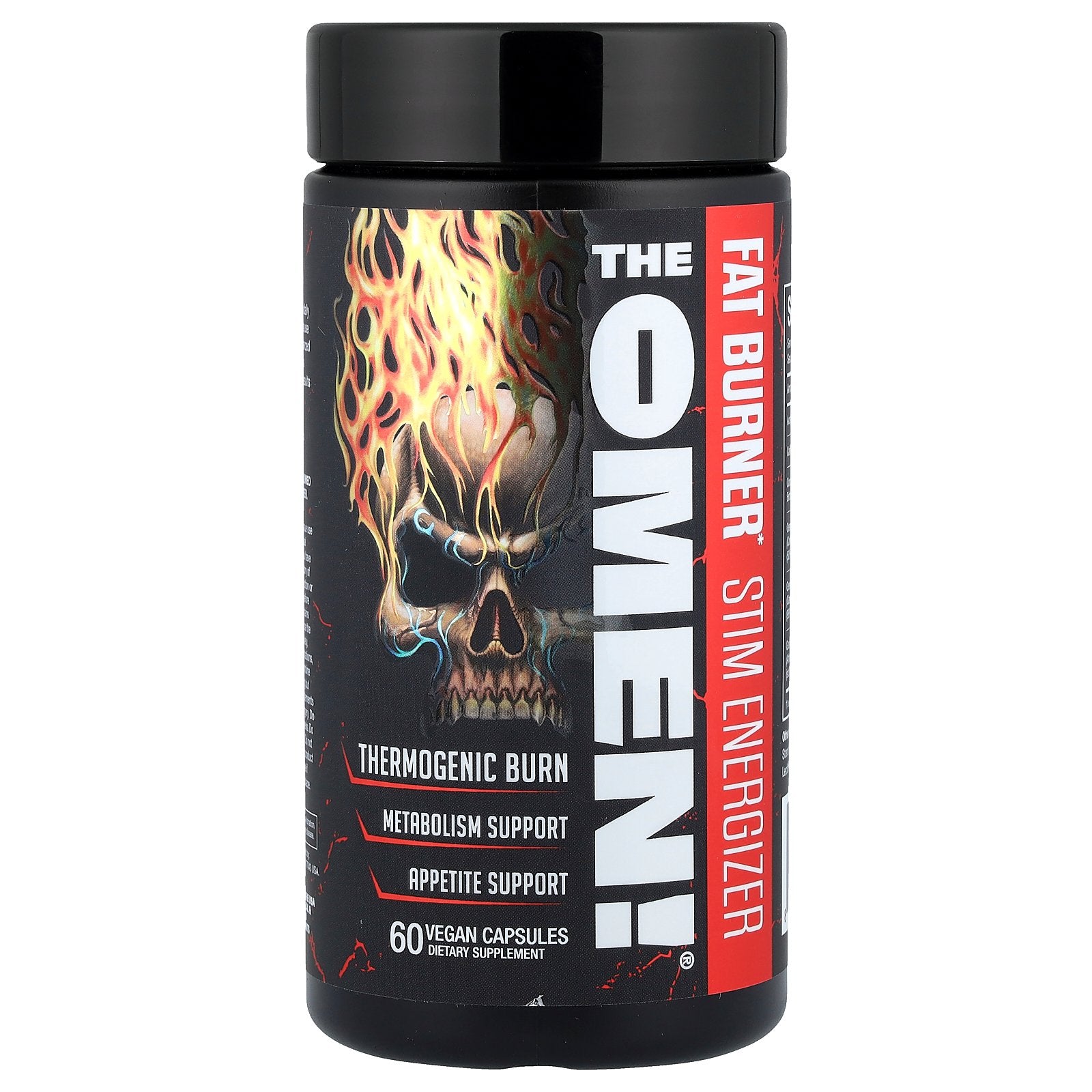 JNX Sports, The Omen!®, Fat Burner, 60 Vegan Capsules