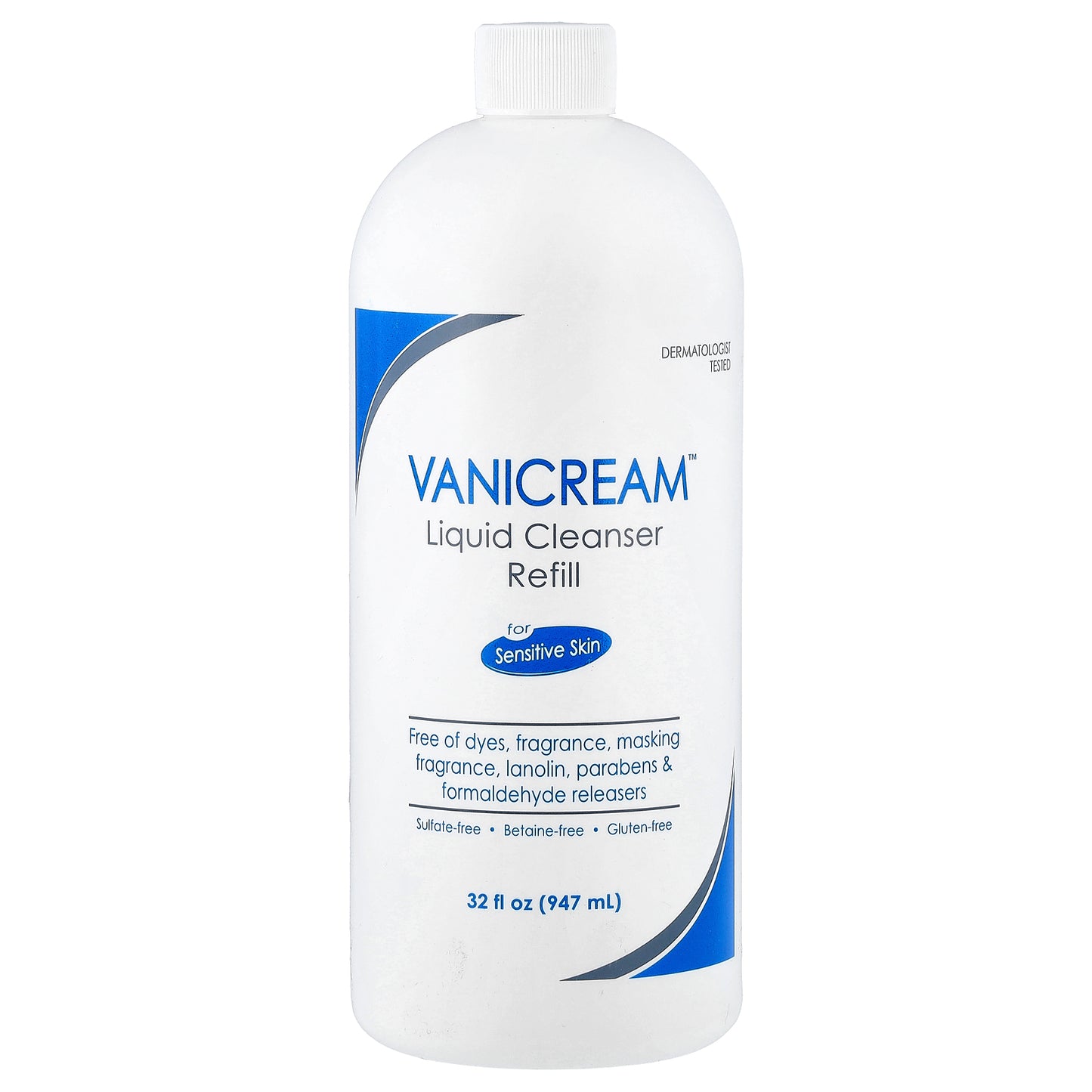 Vanicream, Liquid Cleanser Refill, For Sensitive Skin, Fragrance Free, 32 fl oz (947 ml)