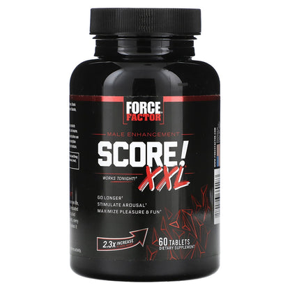 Force Factor, SCORE! XXL®, Male Enhancement, 60 Tablets