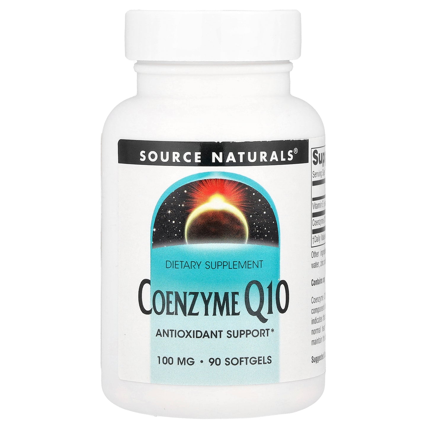 Source Naturals, Coenzyme Q10, 100 mg, 90 Softgels