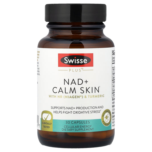 Swisse, Plus, NAD+ Calm Skin, 30 Capsules