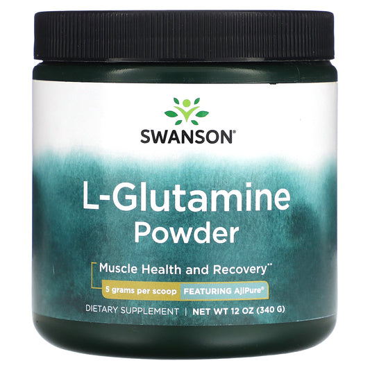 Swanson, L-Glutamine Powder, 12 oz (340 g)