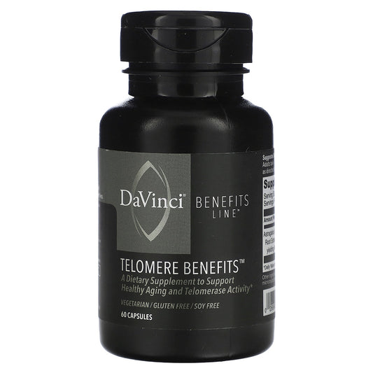 DaVinci Laboratories of Vermont, Telomere Benefits, 60 Capsules