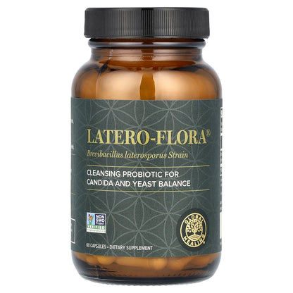 Global Healing, Latero-Flora, 70 mcg, 60 Capsules (35 mcg per Capsule)