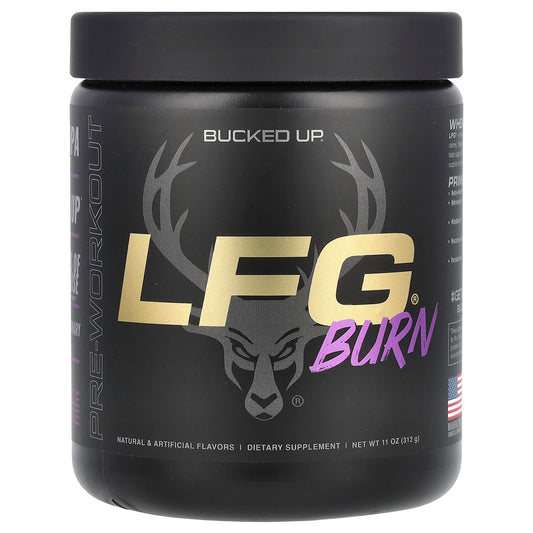 Bucked Up, LFG Burn, Pre-Workout, Razzle Dazzle, 11 oz (312 g)