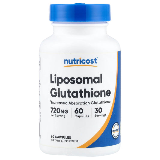 Nutricost, Liposomal Glutathione, 60 Capsules (360 mg per Capsule)