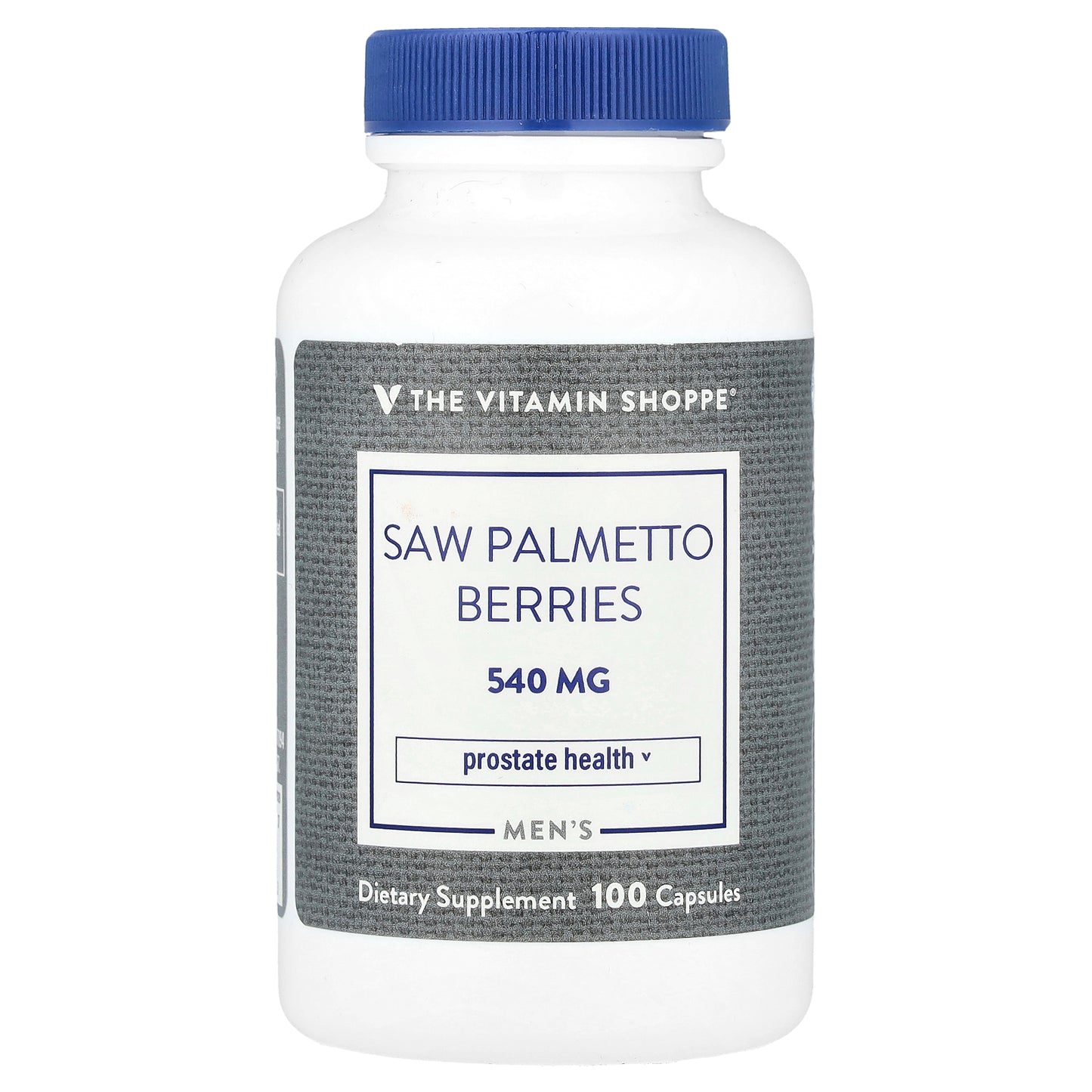 The Vitamin Shoppe, Men's Saw Palmetto Berries, 540 mg, 100 Capsules