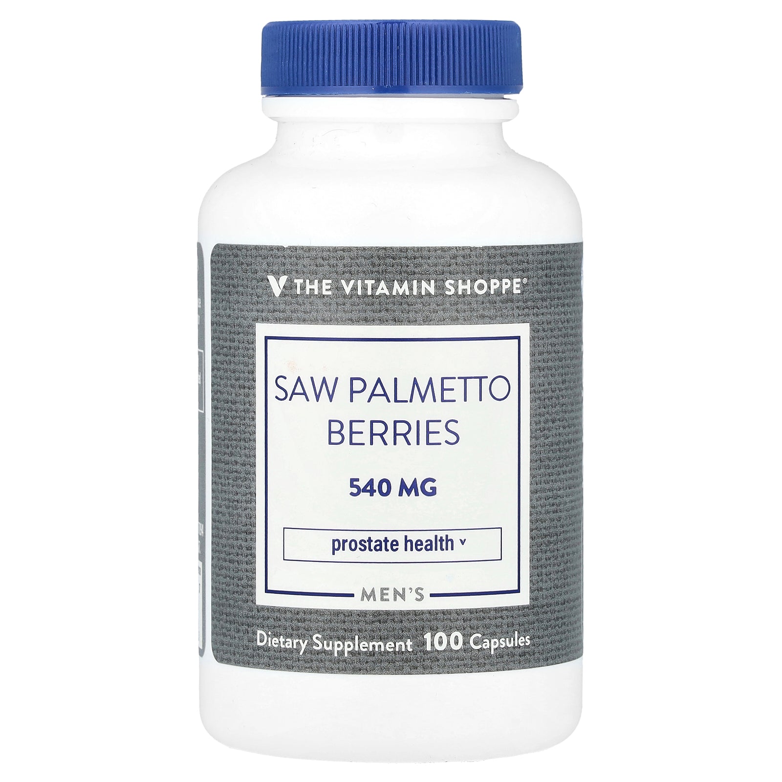 The Vitamin Shoppe, Men's Saw Palmetto Berries, 540 mg, 100 Capsules