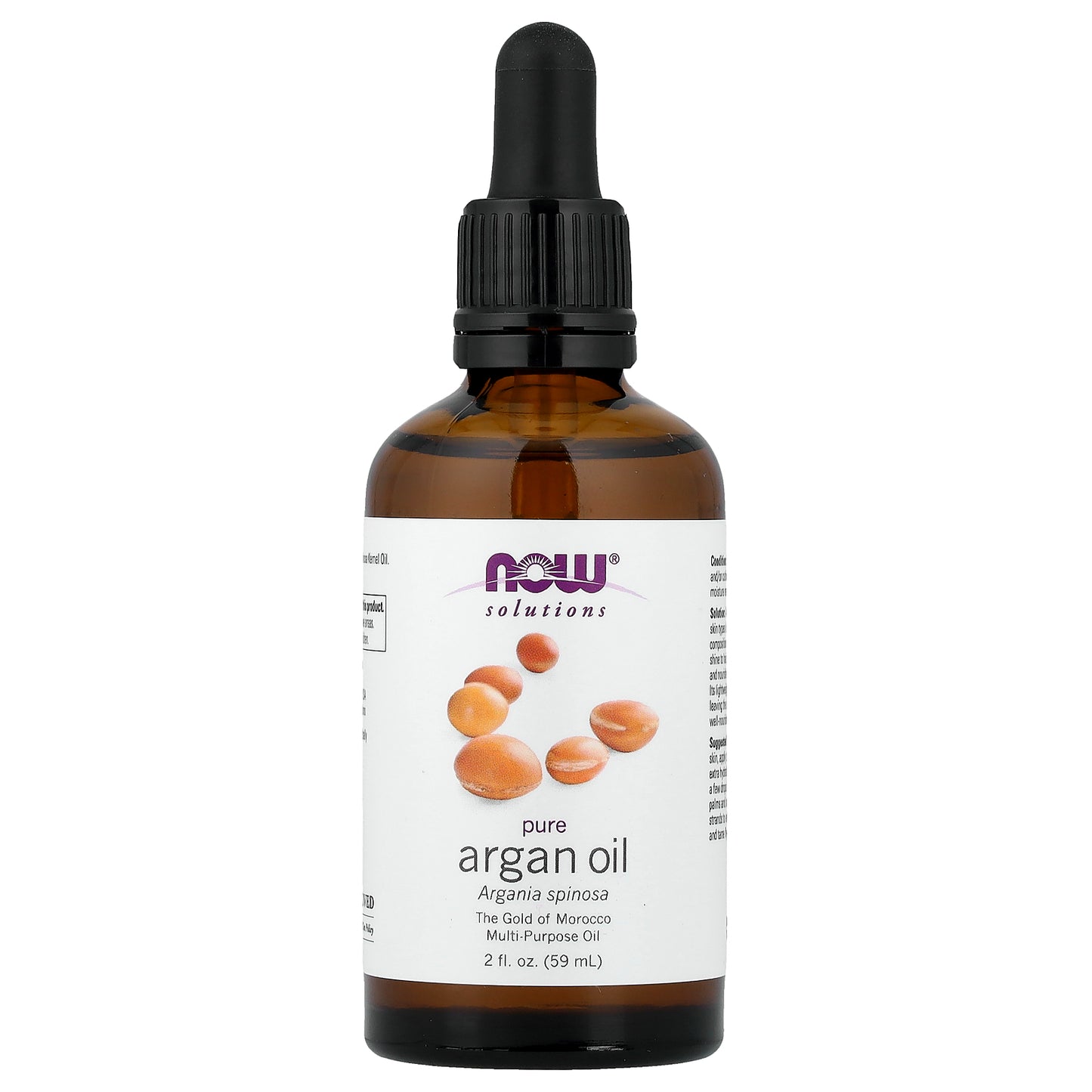 NOW Foods, Solutions, Pure Argan Oil, 2 fl oz (59 ml)