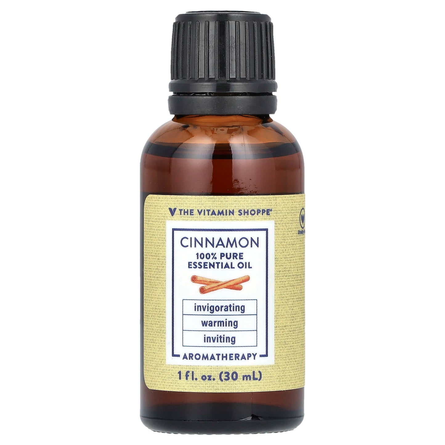 The Vitamin Shoppe, 100% Pure Essential Oil, Cinnamon, 1 fl oz (30 ml)